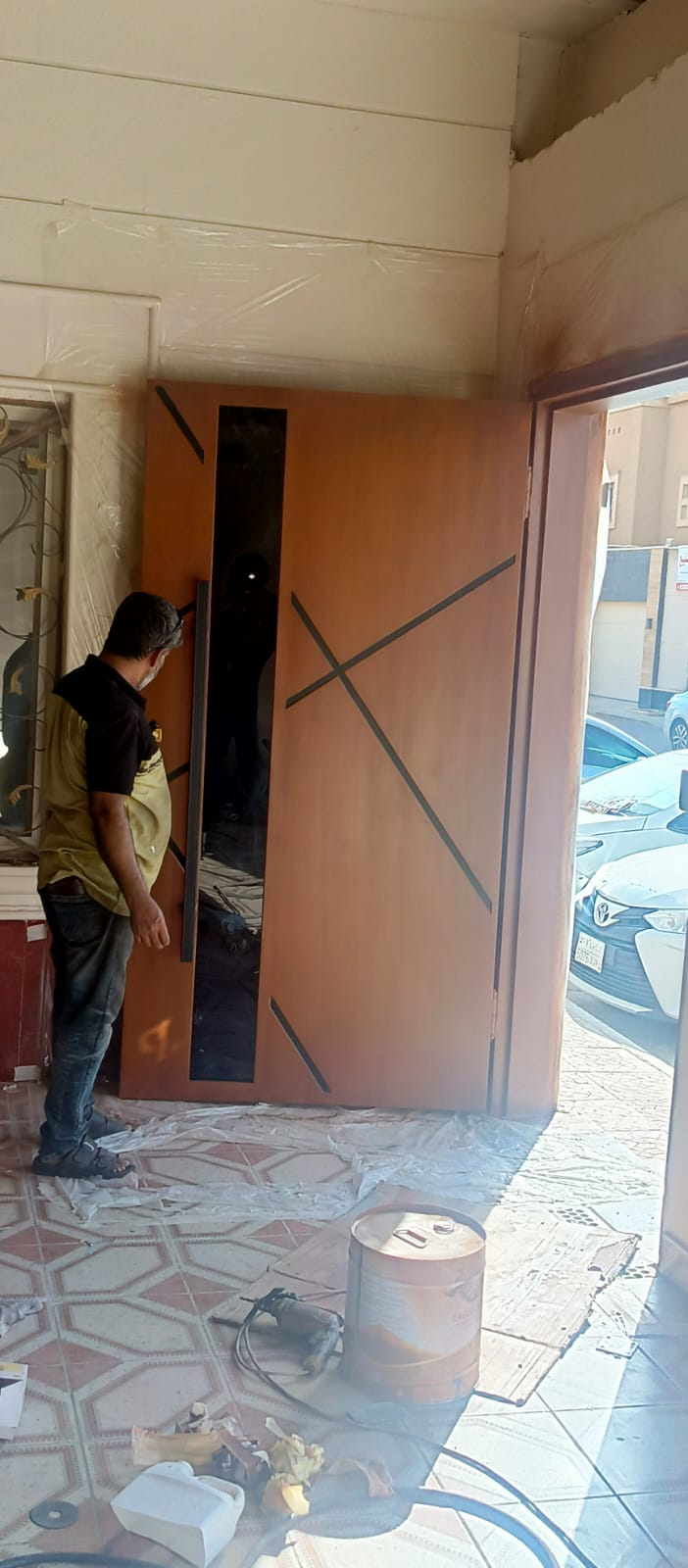 باب حديد أصلي با اقوى المواصفات